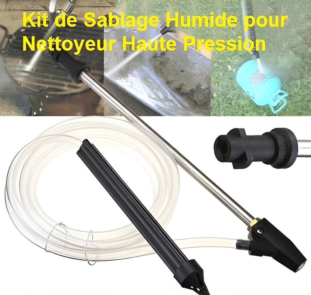 Kit de Sablage Humide pour Nettoyeur Haute Pression