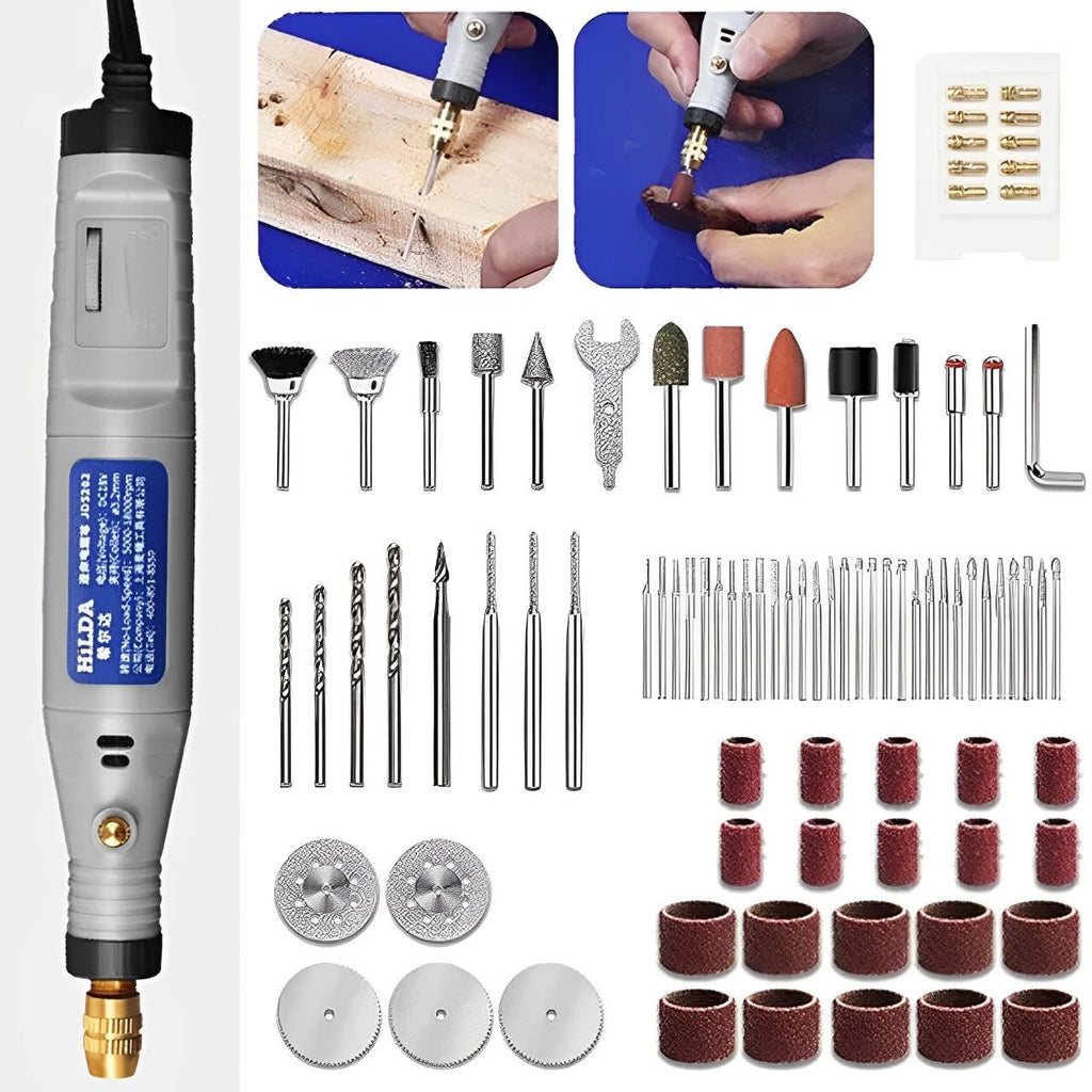 Kit d’Outils Pour Mini Perceuse Électrique