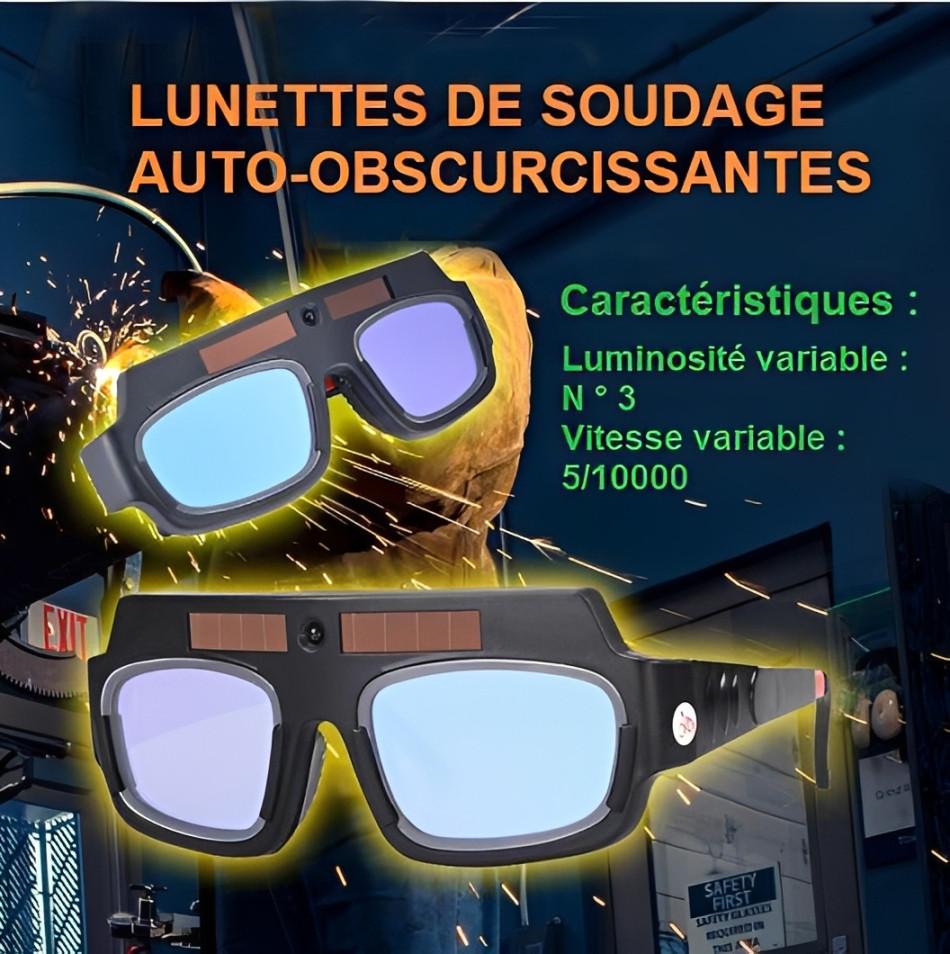 Lunettes de Soudage Auto-obscurcissantes