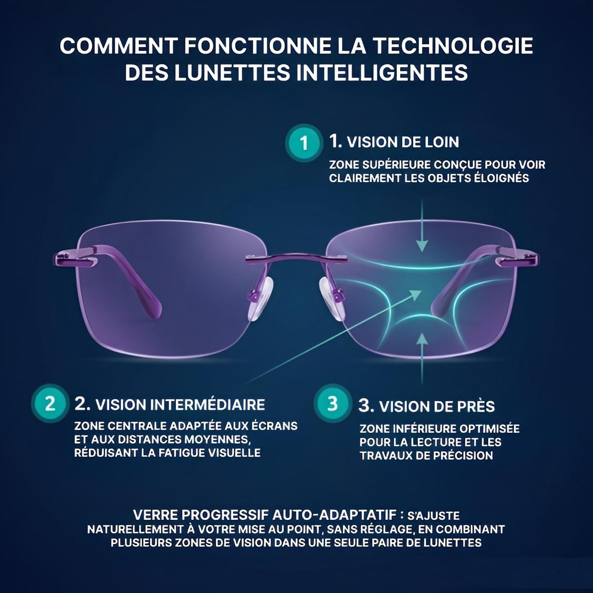 Lunettes Progressives Intelligentes