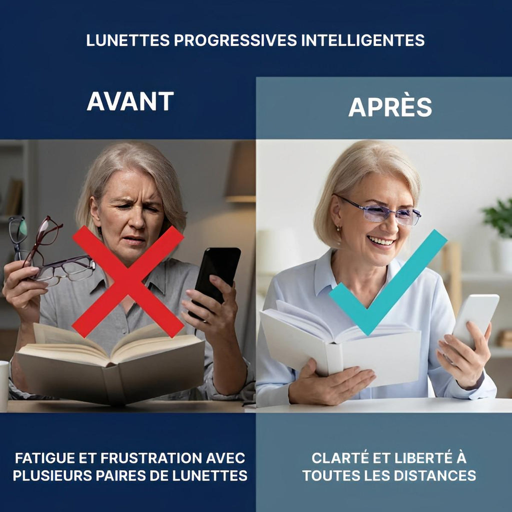 Lunettes Progressives Intelligentes
