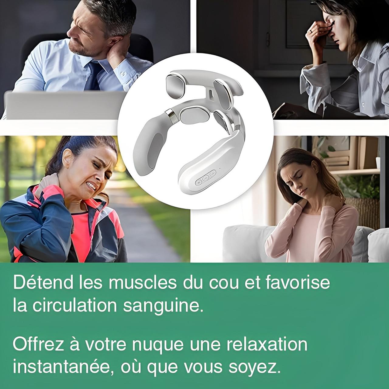 Masseur Cervical Et Nuque Chauffant Electrique