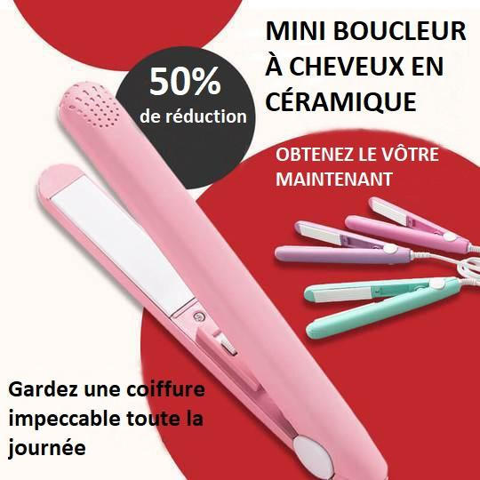 Mini Boucleur à Cheveux En Céramique - CareHair™