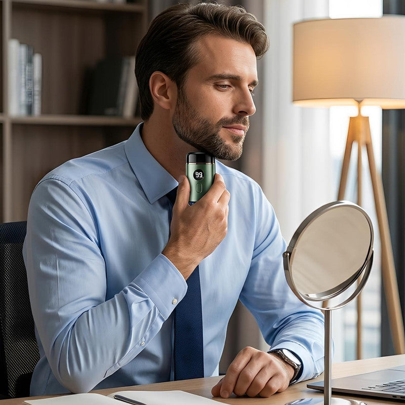 Mini Rasoir Électrique Homme Professionnel