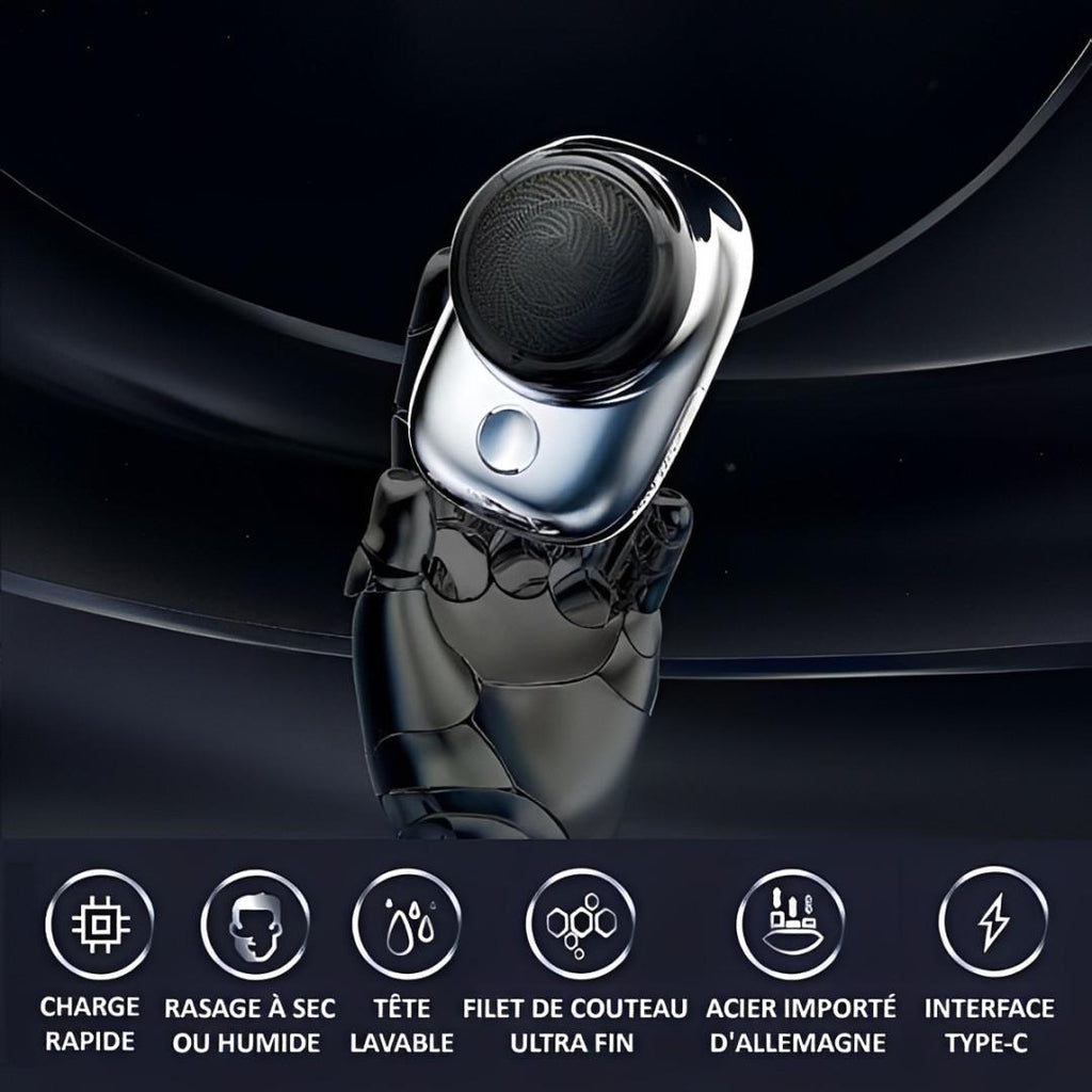 Mini Rasoir Électrique Homme