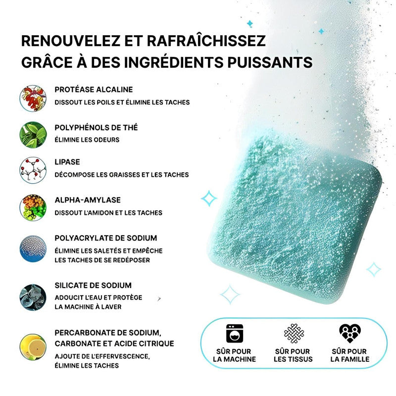 Nettoyant Machine À Laver Pro - Pack de 24