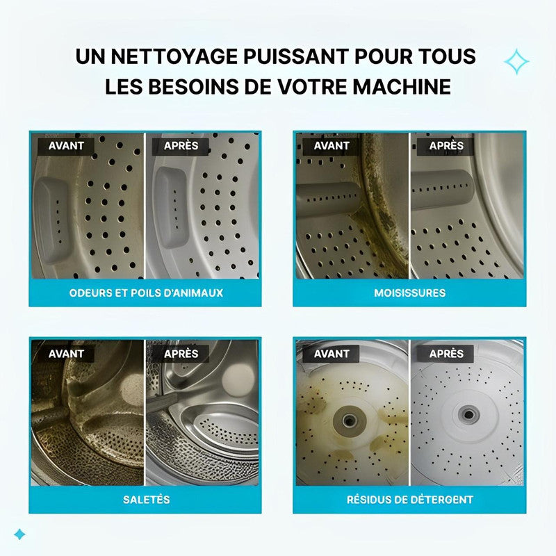 Nettoyant Machine À Laver Pro - Pack de 24