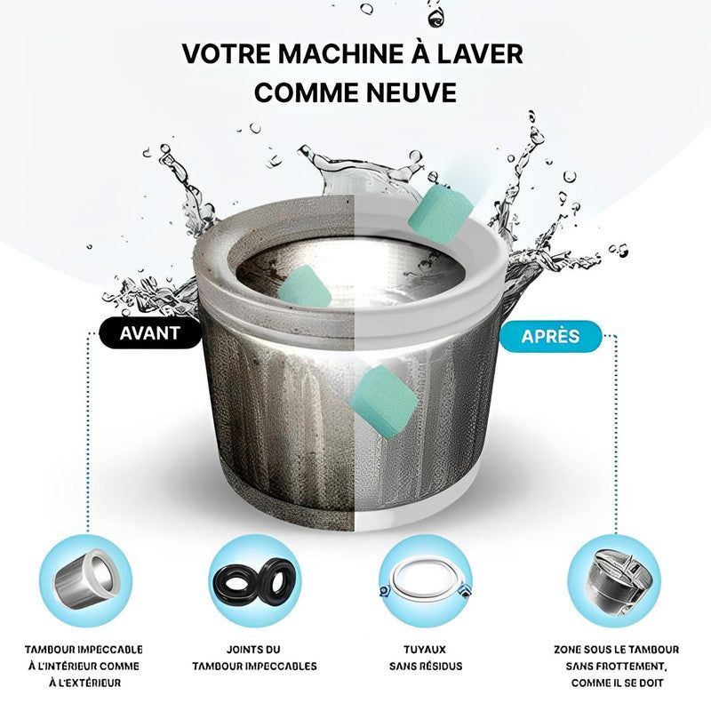Nettoyant Machine À Laver Pro - Pack de 24