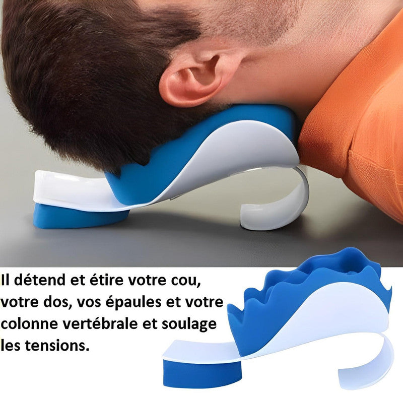 Oreiller pour Soulager les Douleurs au Cou et aux Épaules par TenseFree™