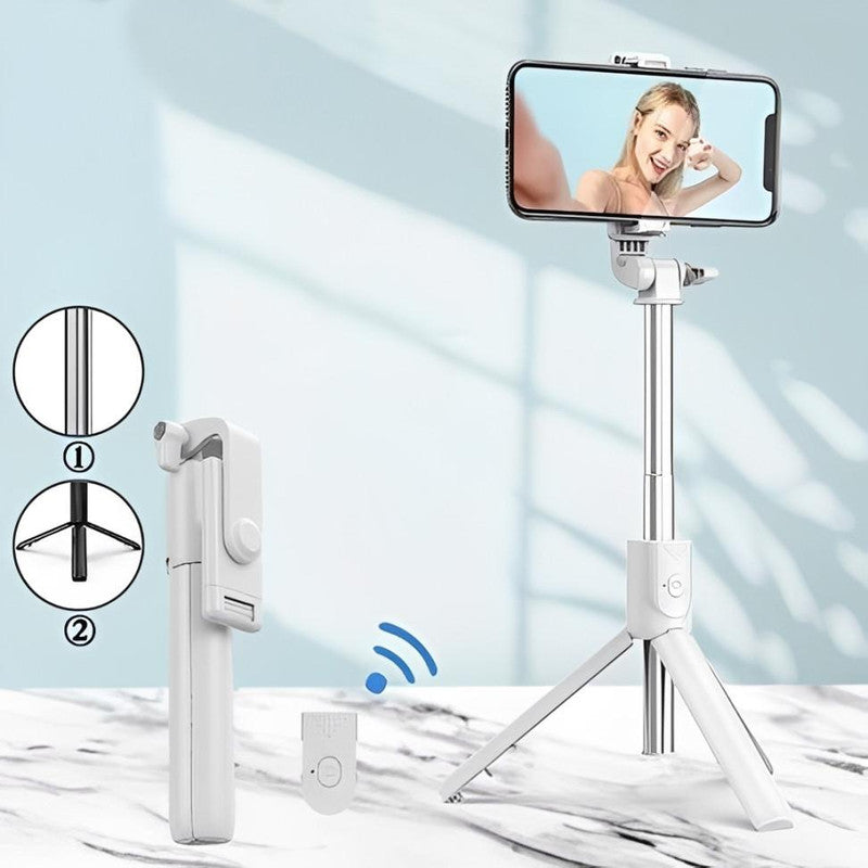 Perche à Selfie Sans Fil 6-en-1 Avec Bluetooth