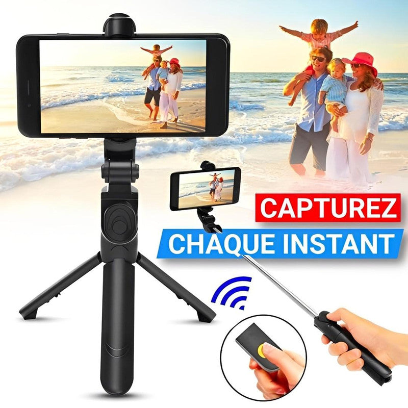 Perche à Selfie Sans Fil 6-en-1 Avec Bluetooth