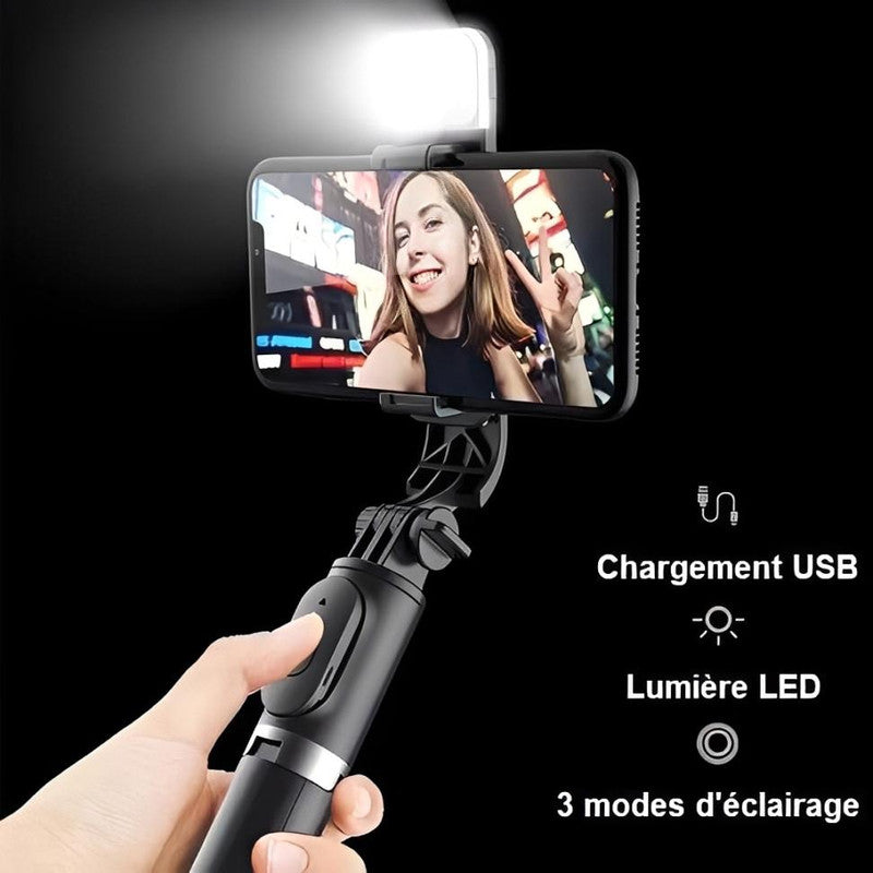 Perche à Selfie Sans Fil 6-en-1 Avec Bluetooth