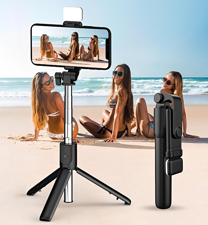 Perche à Selfie Sans Fil 6-en-1 Avec Bluetooth