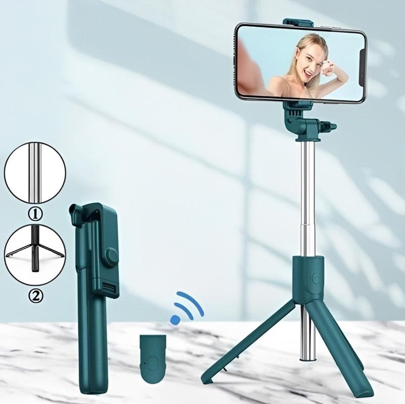 Perche à Selfie Sans Fil 6-en-1 Avec Bluetooth