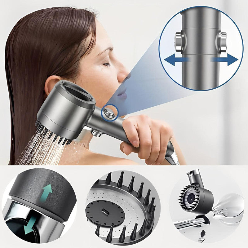 Pommeau De Douche Filtrant Anti Calcaire
