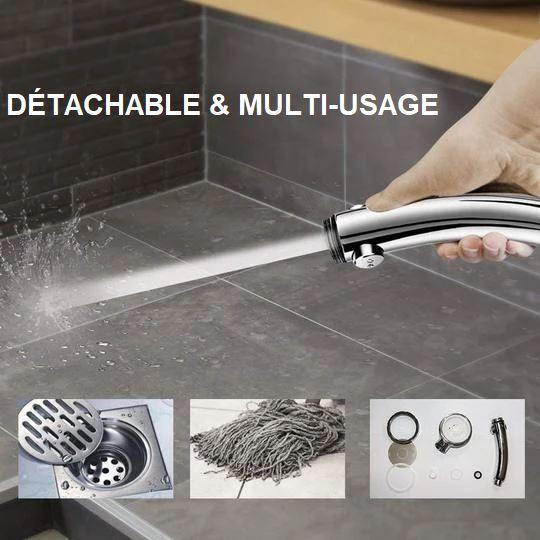 Pommeau De Douche Haute Pression 3-en-1