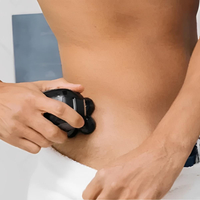 Rasoir Électrique Homme - Crâne, Barbe, Zones Sensibles