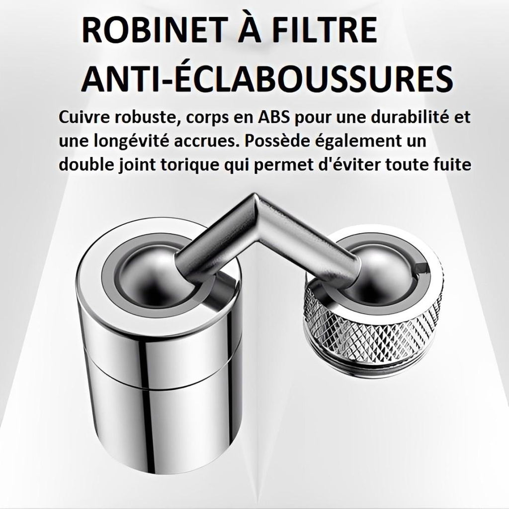 Robinet Universel Anti-éclaboussures