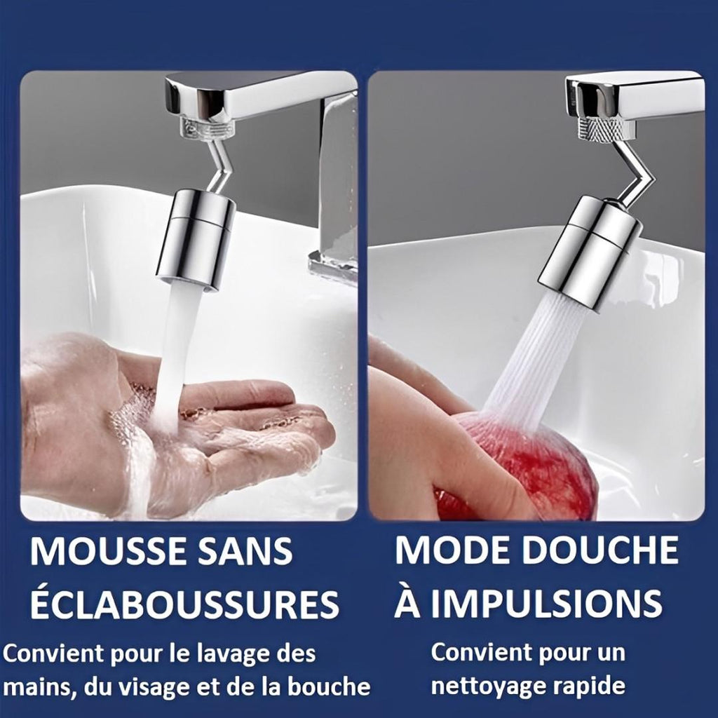 Robinet Universel Anti-éclaboussures