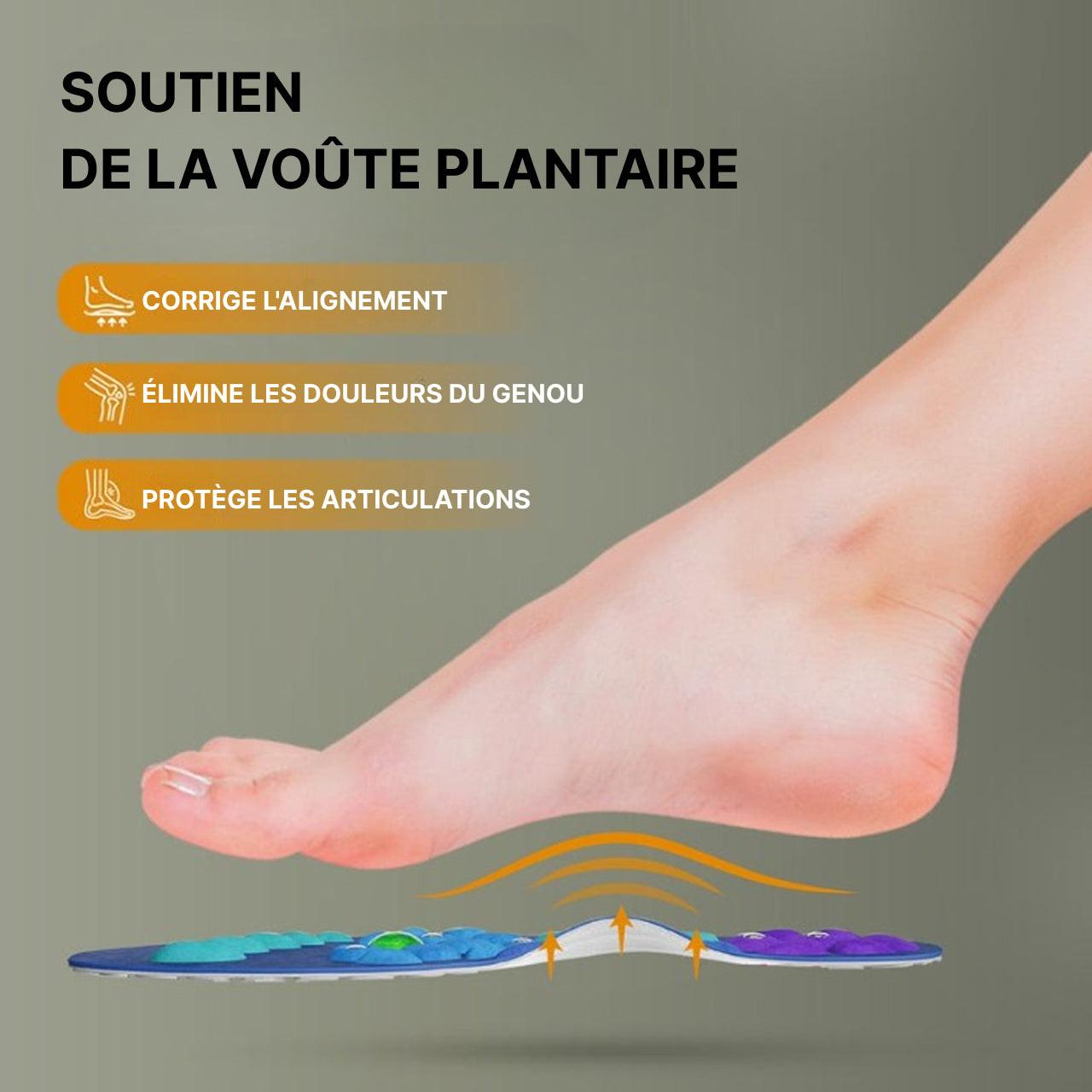 Semelles d'Acupression Magnétiques