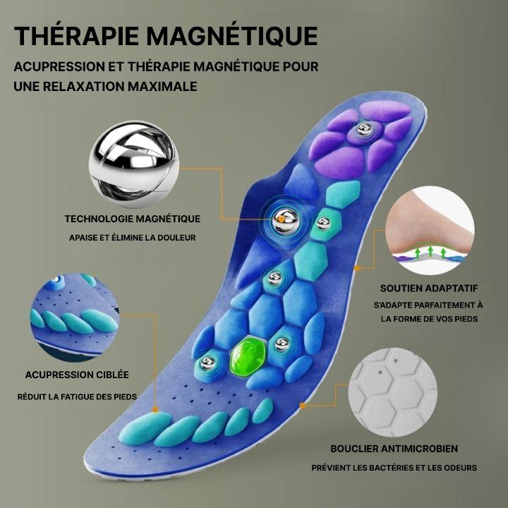 Semelles d'Acupression Magnétiques