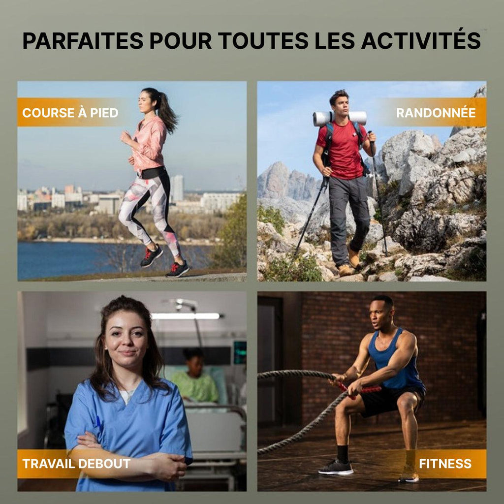Semelles d'Acupression Magnétiques