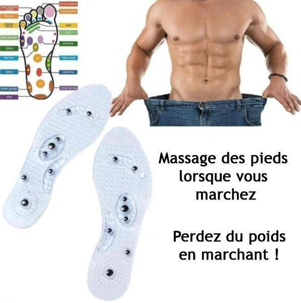 Semelles d'Acupuncture Brûle-graisse