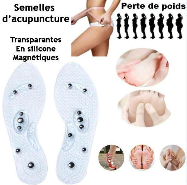 Semelles d'Acupuncture Brûle-graisse