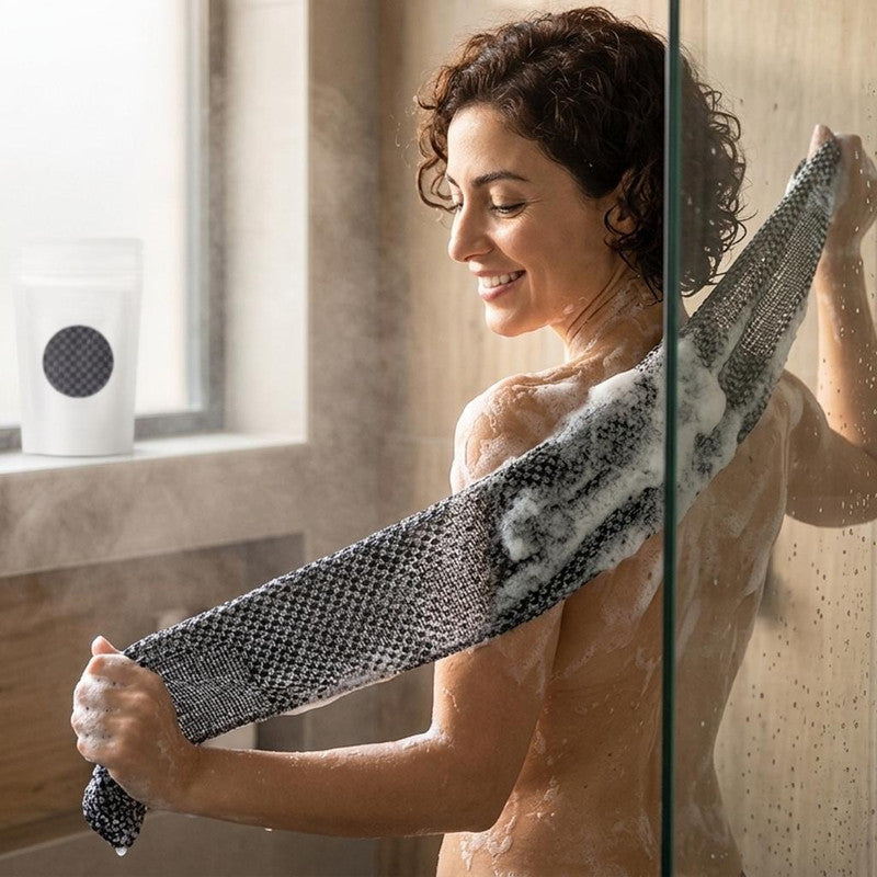 Serviette De Douche Exfoliante Antibactérienne