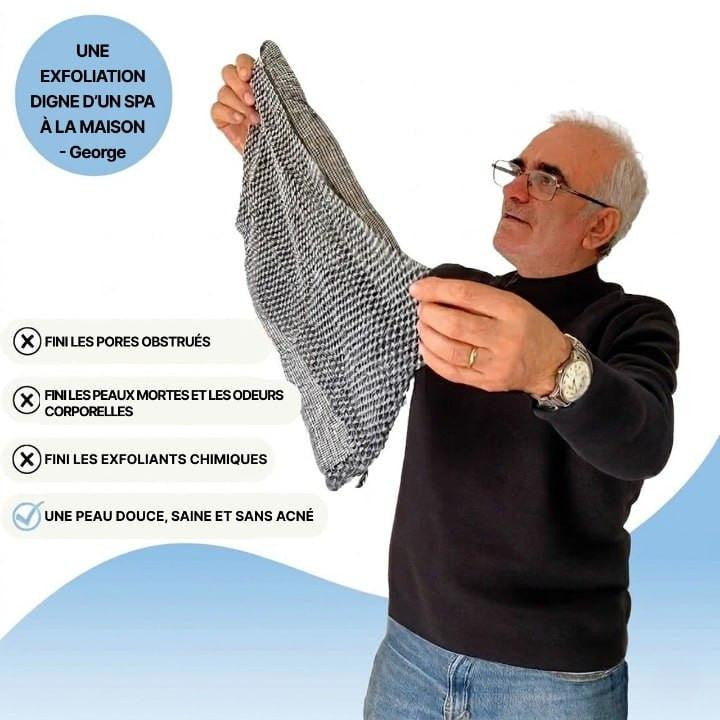 Serviette De Douche Exfoliante Antibactérienne