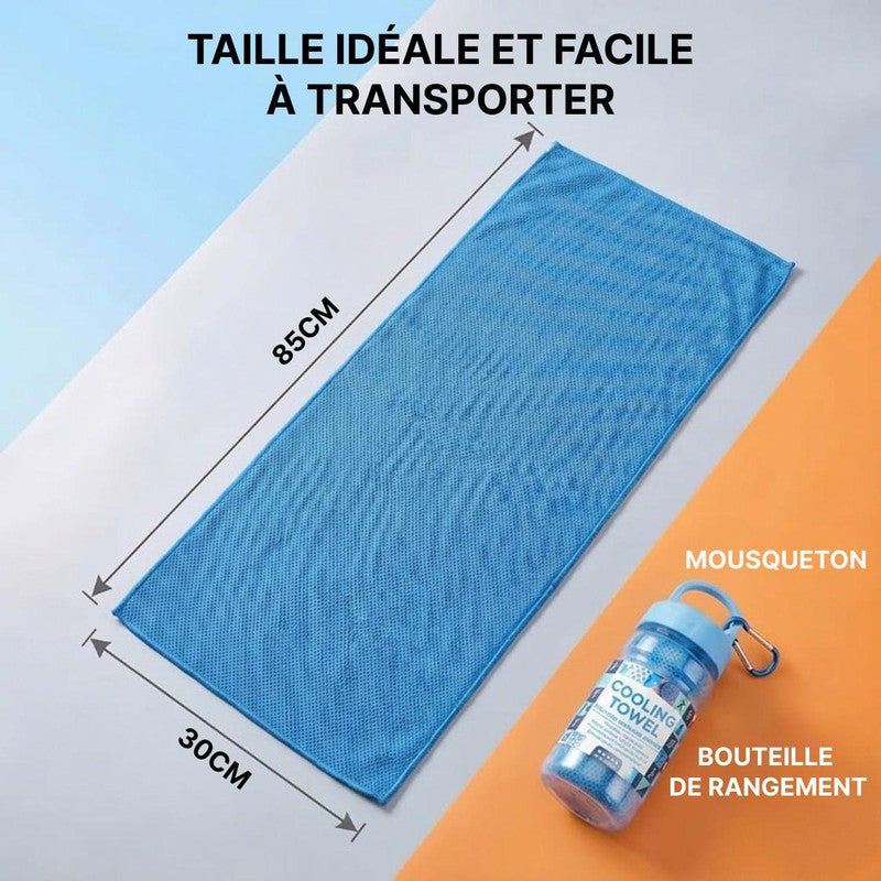 Serviette Rafraîchissante Douce, Réutilisable Et Absorbante