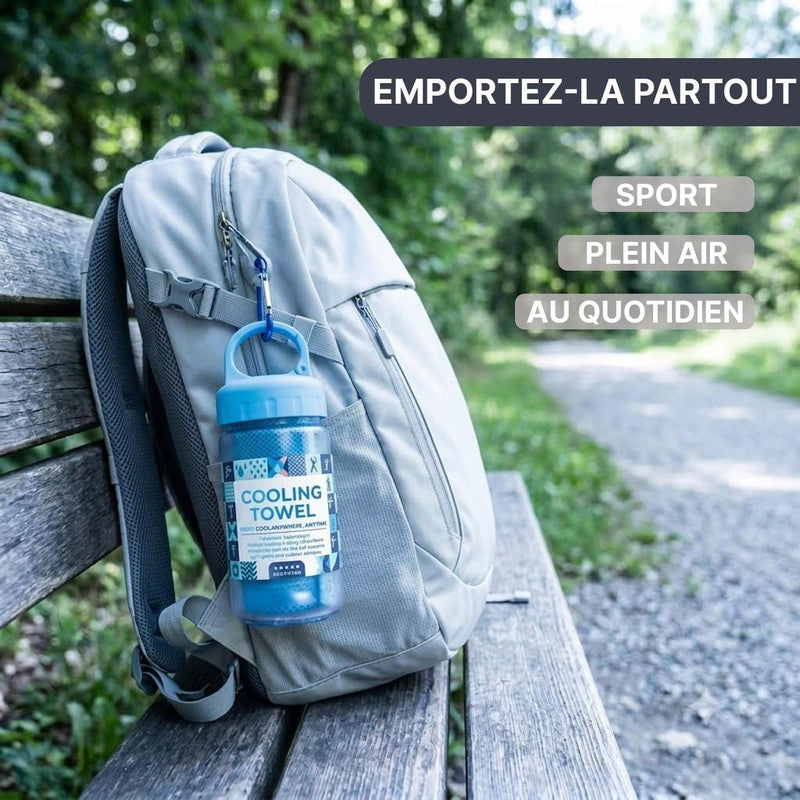 Serviette Rafraîchissante Douce, Réutilisable Et Absorbante