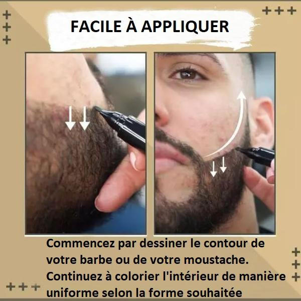 Stylo à Barbe Semi-permanent