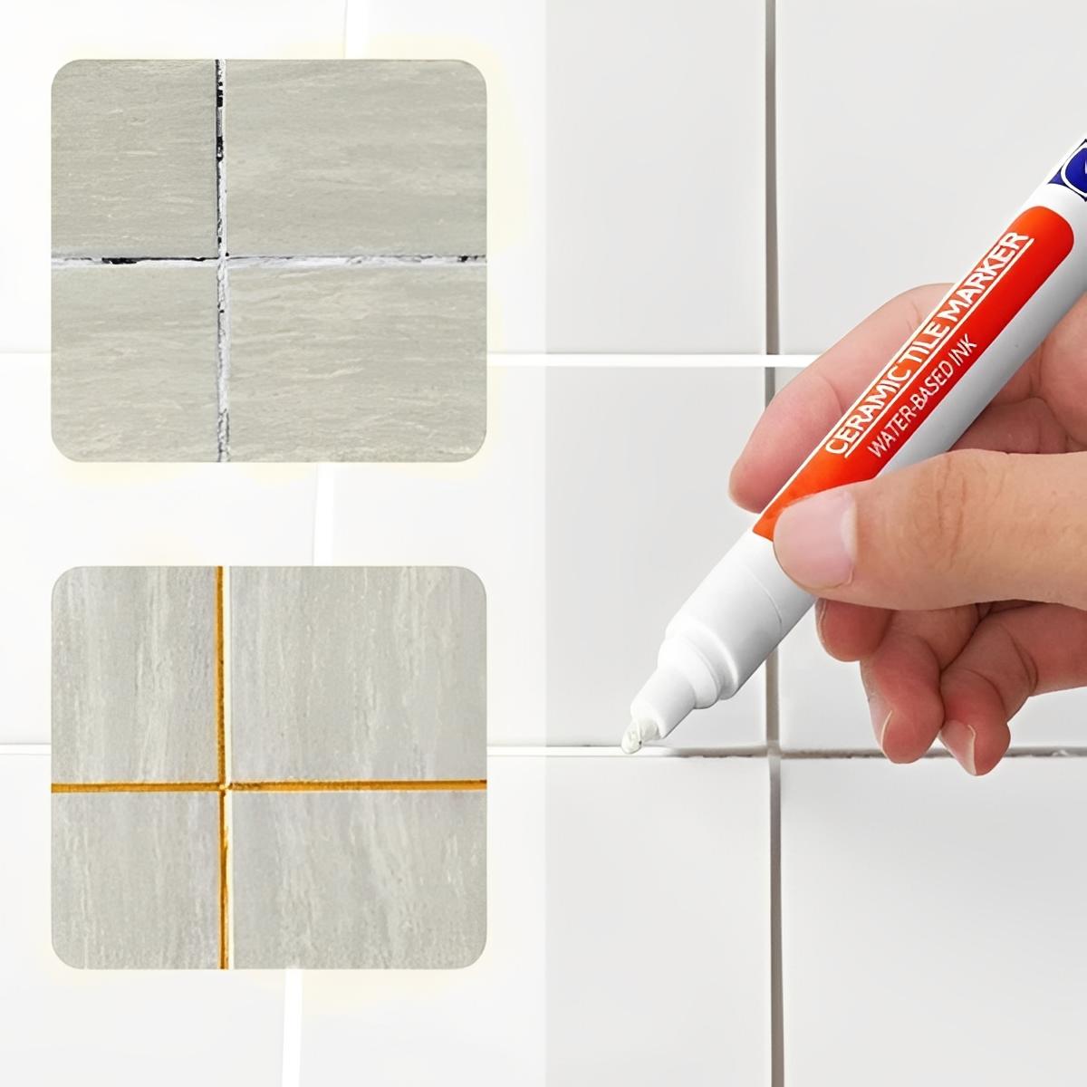 Stylo Joint De Carrelage Pour Salle De Bain Et Cuisine
