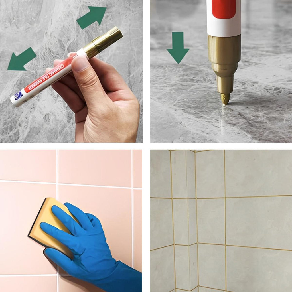 Stylo Joint De Carrelage Pour Salle De Bain Et Cuisine