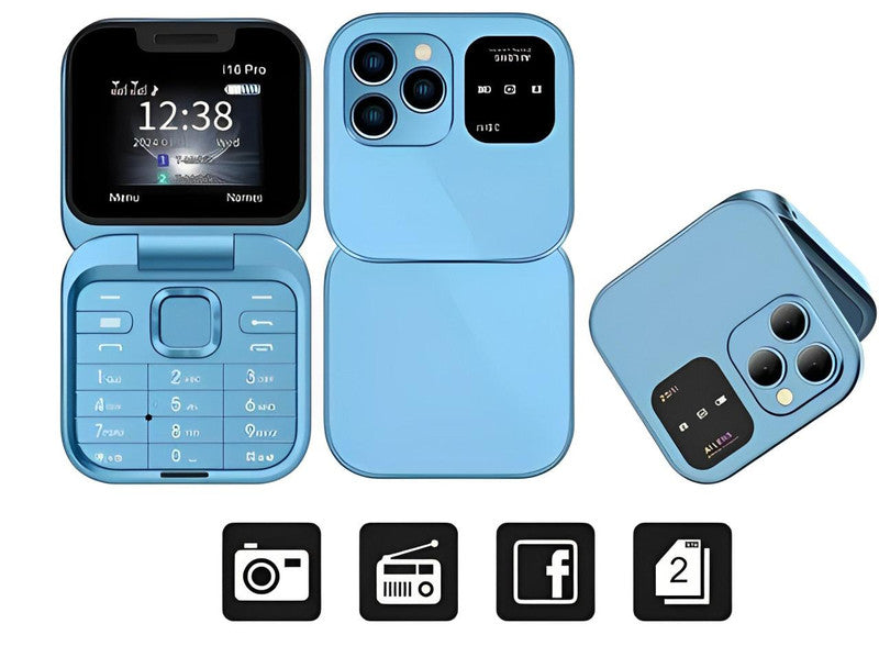 Téléphone Pliable Double Sim