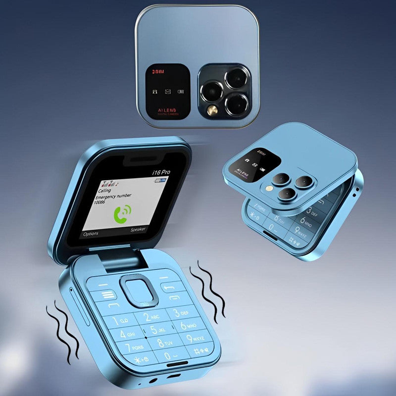 Téléphone Pliable Double Sim