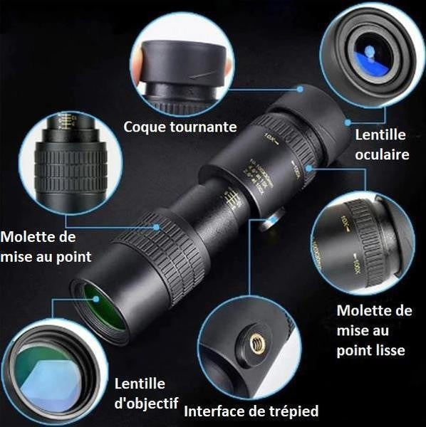 Télescope Monoculaire étanche à haute définition