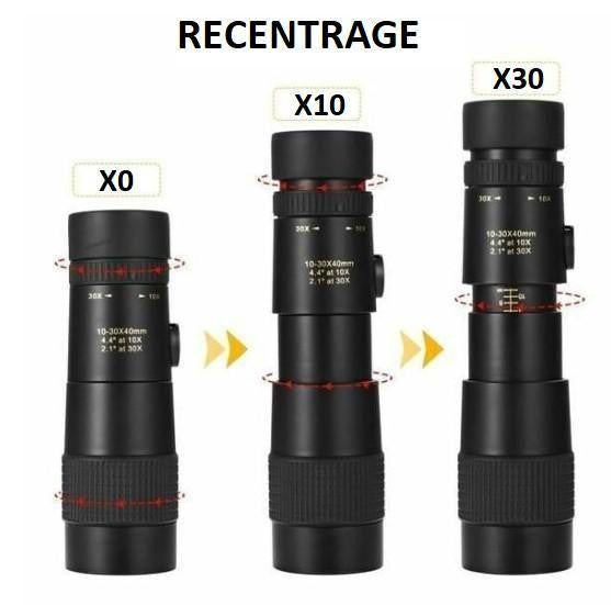 Télescope Monoculaire étanche à haute définition